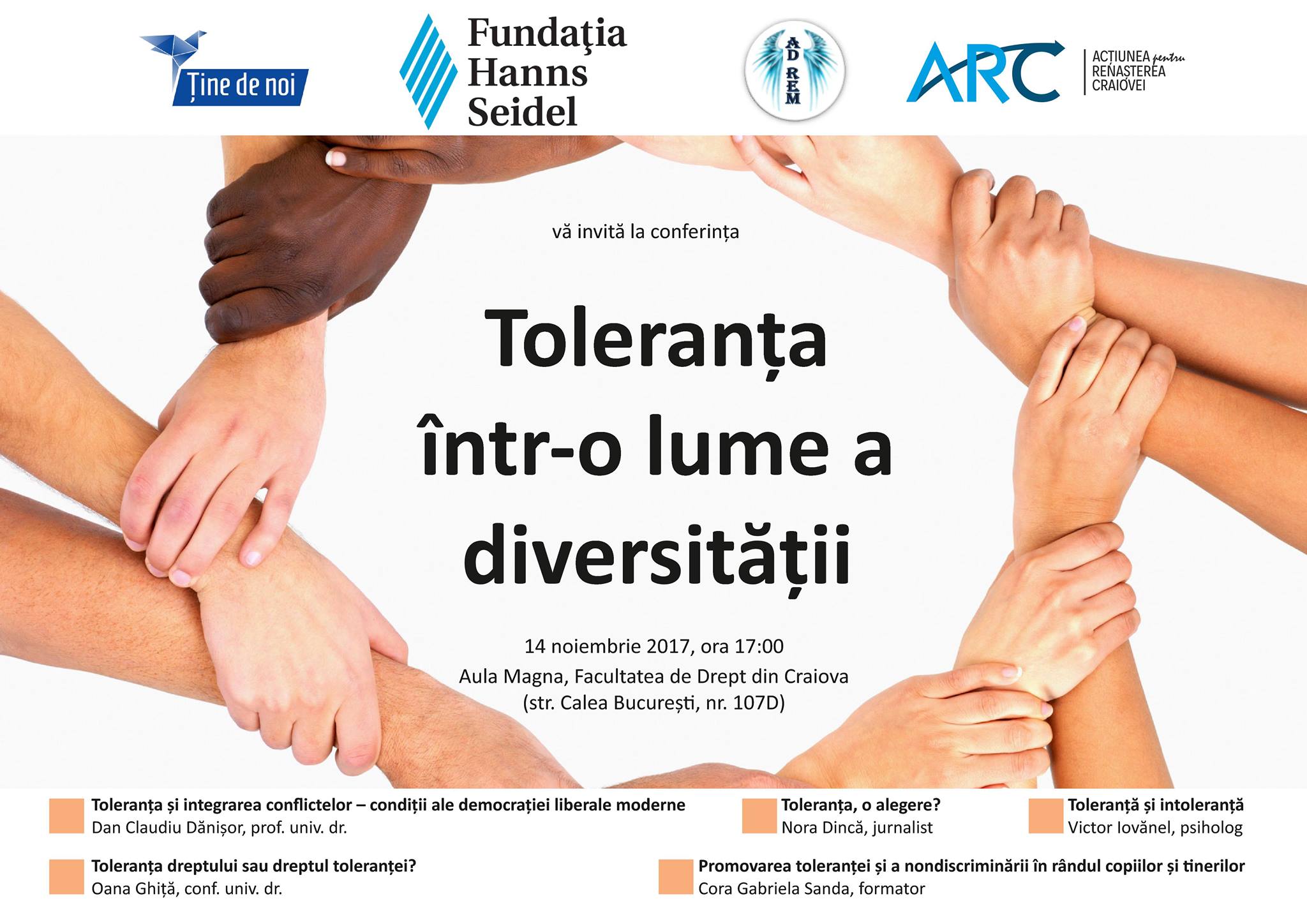 Conferința „Toleranța într-o lume a diversității”